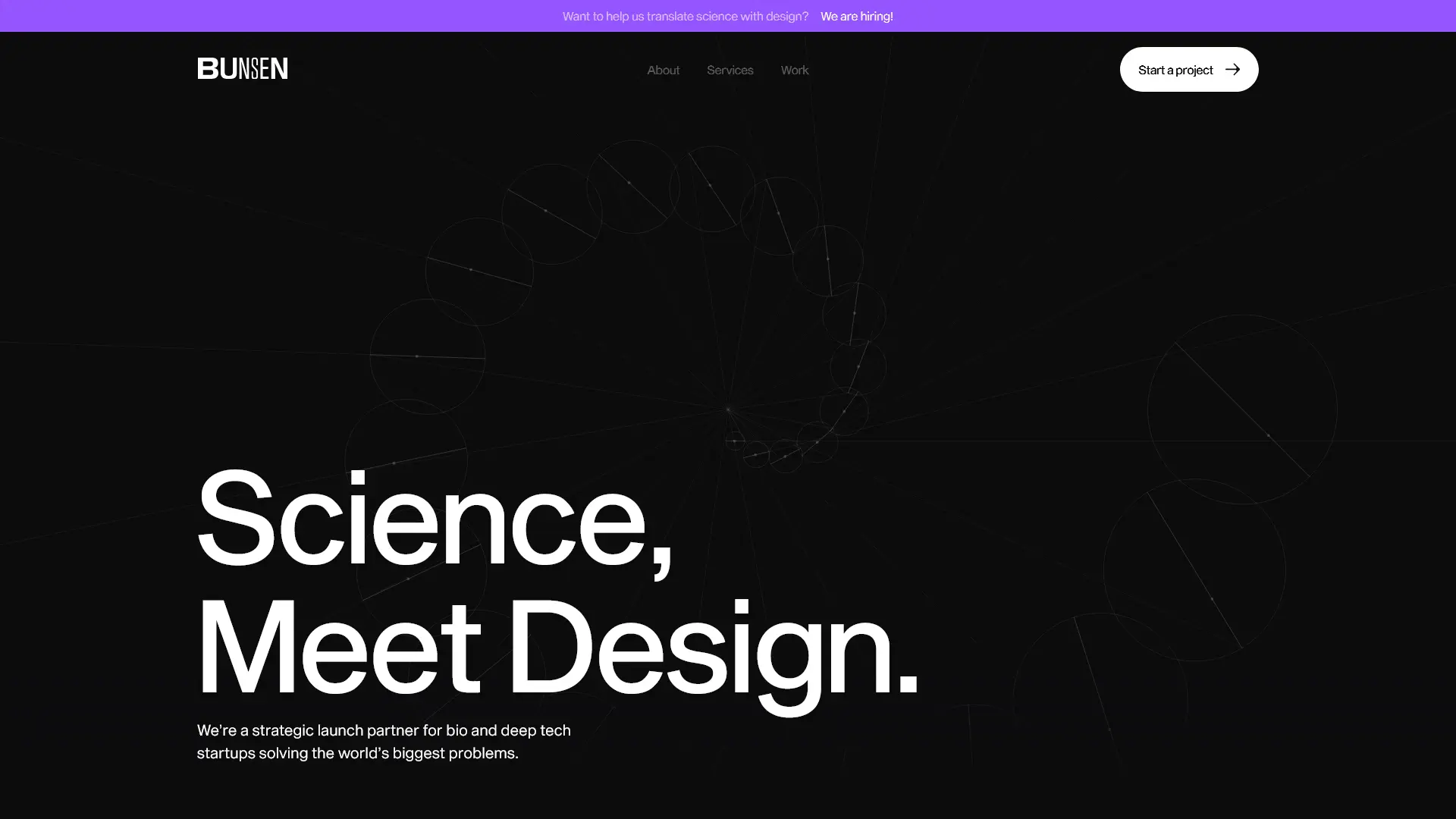 Screenshot of Bunsen Studio